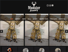 Tablet Screenshot of munsterbrewery.com